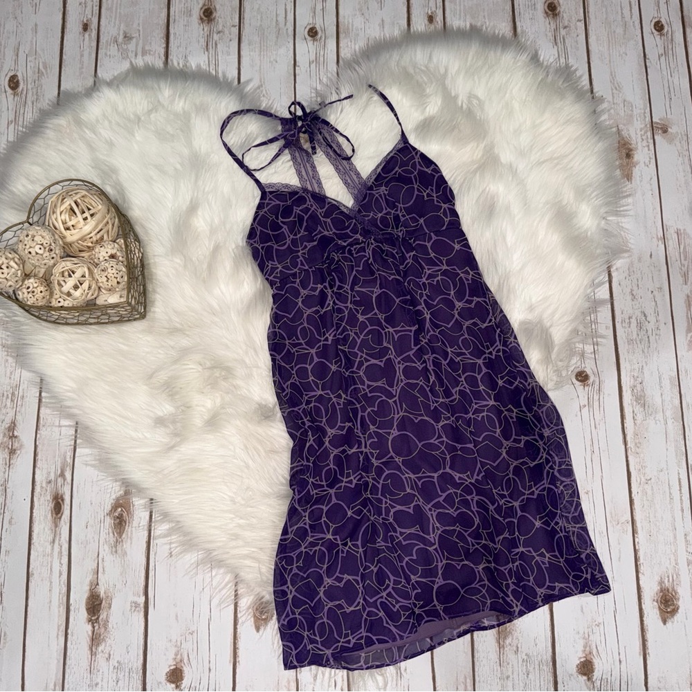 Johnny Martin NWT Juniors Dress Purple Heart Sleeveless Size 3